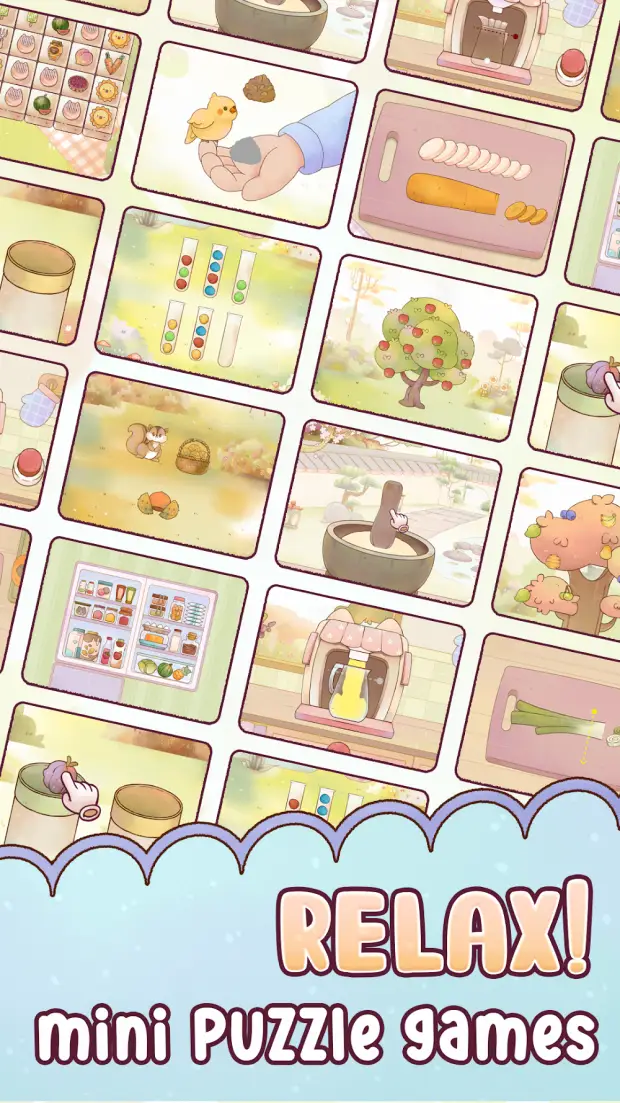 Captura de ecrã do jogo My Cozy Life