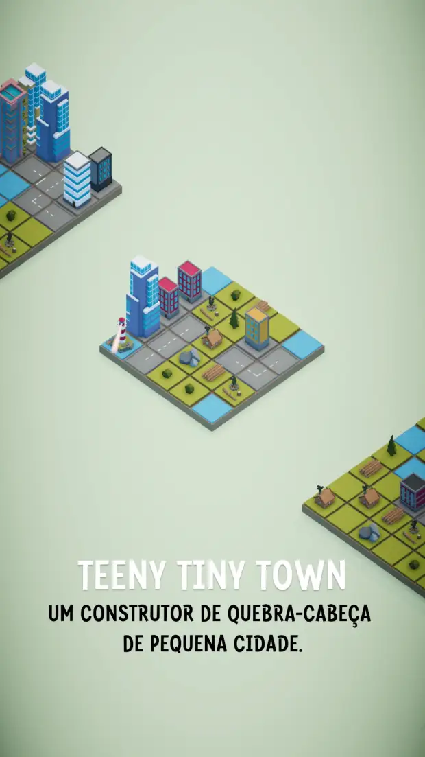 Captura de ecrã do jogo Teeny Tiny Town